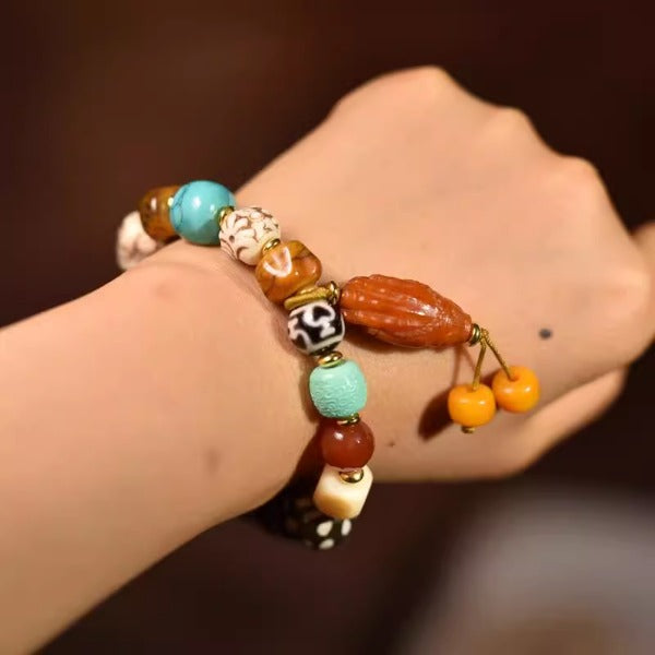 Tibetan agate bracelet