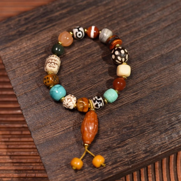 Tibetan agate bracelet