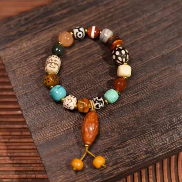 Tibetan agate bracelet